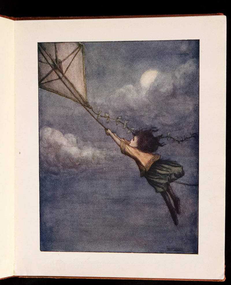 1913 Rare First UK Edition - Peter Pan's ABC Illustrated in Colour by Flora White.