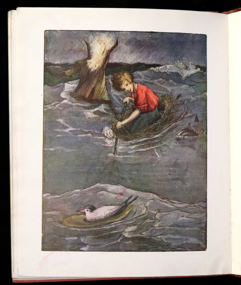 1913 Rare First UK Edition - Peter Pan's ABC Illustrated in Colour by Flora White.