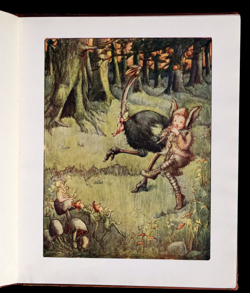 1913 Rare First UK Edition - Peter Pan's ABC Illustrated in Colour by Flora White.