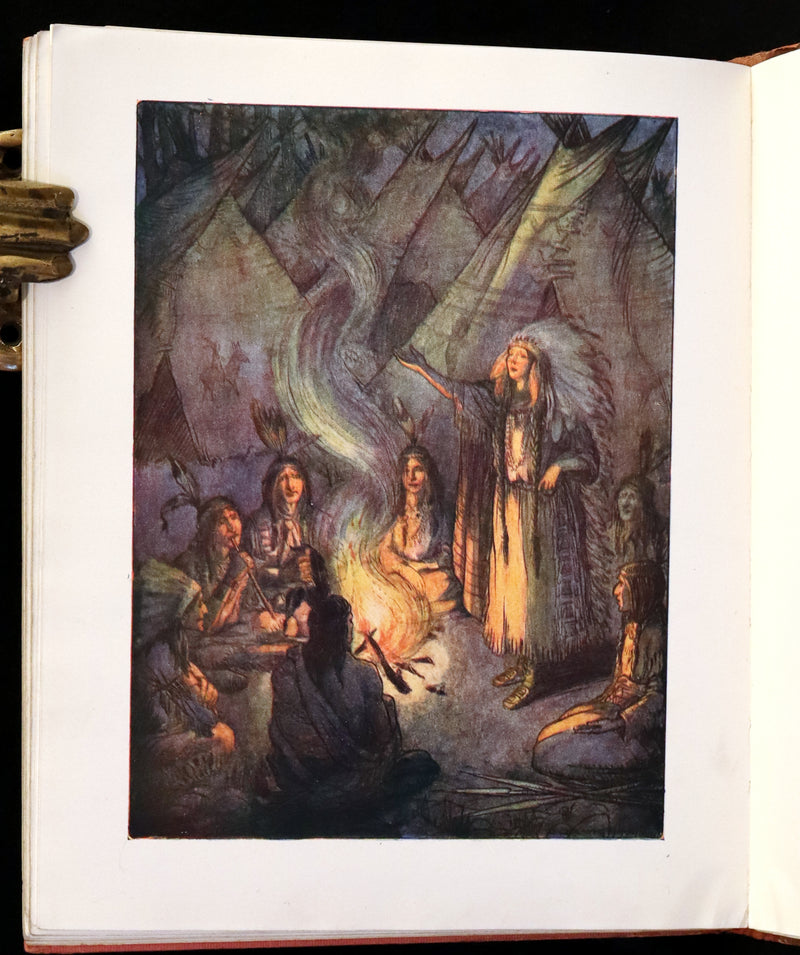 1913 Rare First UK Edition - Peter Pan's ABC Illustrated in Colour by Flora White.