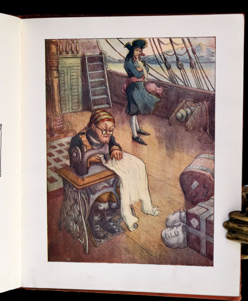 1913 Rare First UK Edition - Peter Pan's ABC Illustrated in Colour by Flora White.