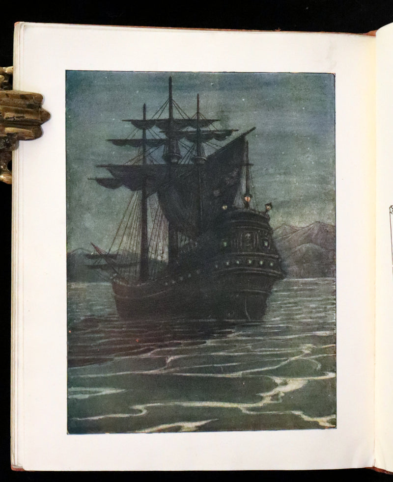 1913 Rare First UK Edition - Peter Pan's ABC Illustrated in Colour by Flora White.