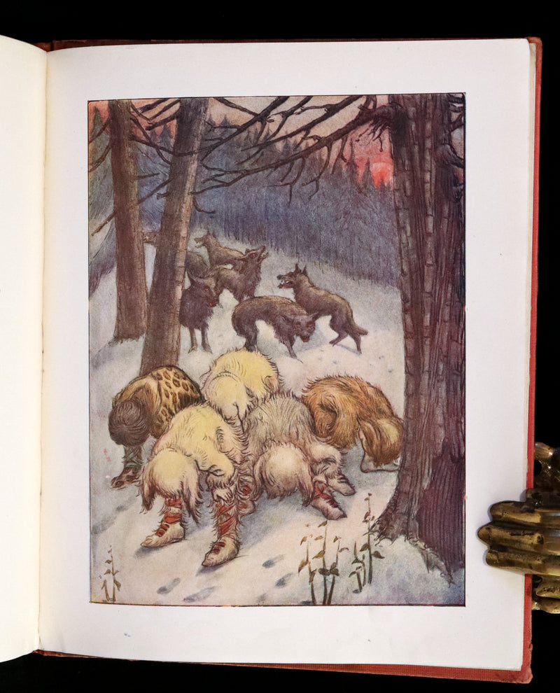 1913 Rare First UK Edition - Peter Pan's ABC Illustrated in Colour by Flora White.