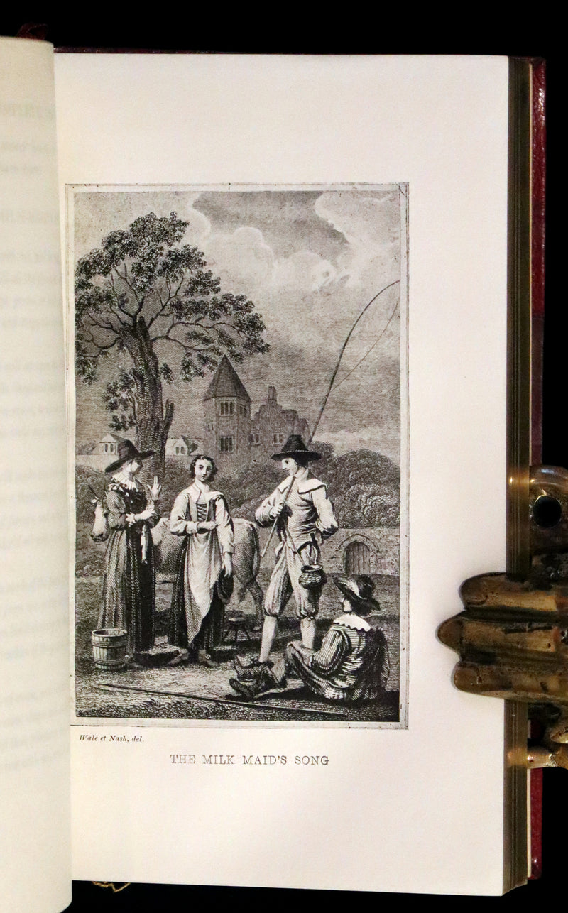 1904 Rare facsimile Book in a Root & Son Binding - The Complete Angler by Izaak Walton and Charles Cotton.