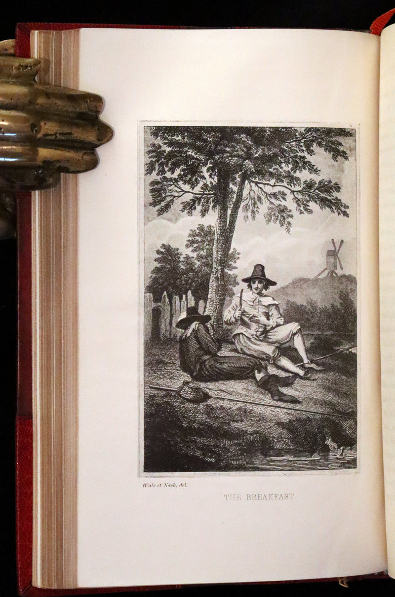 1904 Rare facsimile Book in a Root & Son Binding - The Complete Angler by Izaak Walton and Charles Cotton.