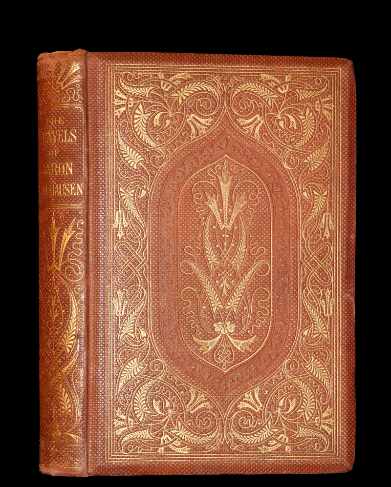 1859 Rare Edition - Travels & Adventures of Baron Munchausen, Extra-Illustrated.