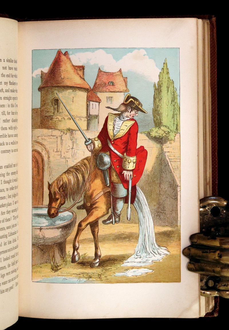 1859 Rare Edition - Travels & Adventures of Baron Munchausen, Extra-Illustrated.