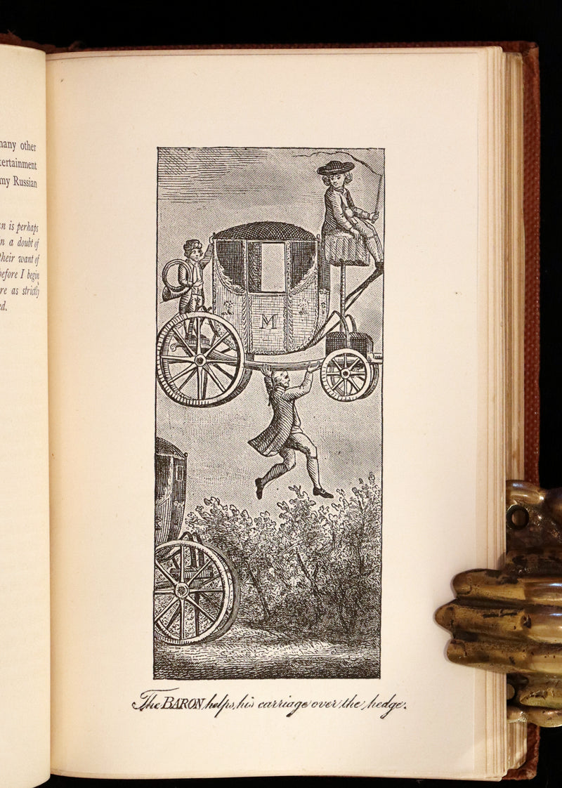 1859 Rare Edition - Travels & Adventures of Baron Munchausen, Extra-Illustrated.