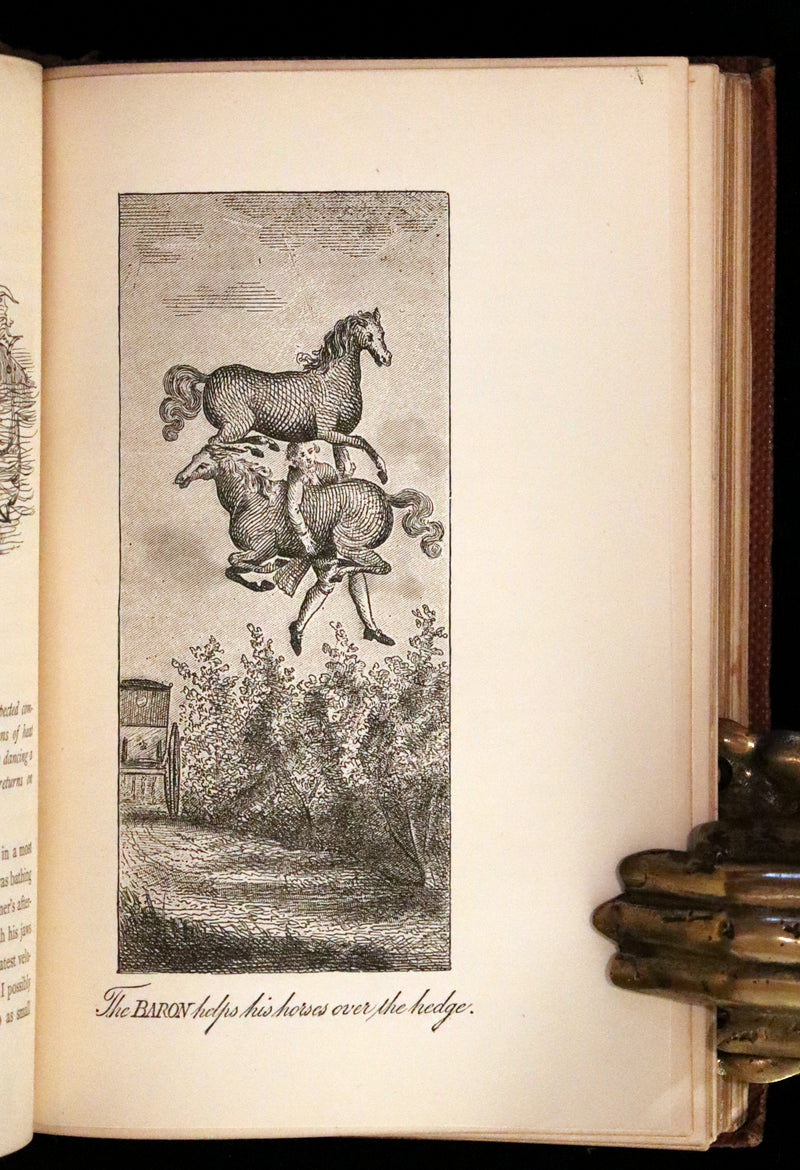 1859 Rare Edition - Travels & Adventures of Baron Munchausen, Extra-Illustrated.