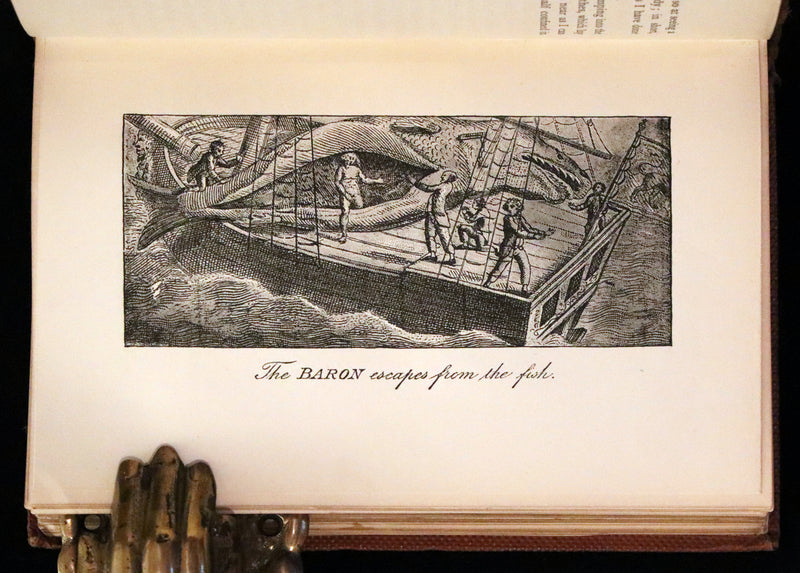 1859 Rare Edition - Travels & Adventures of Baron Munchausen, Extra-Illustrated.