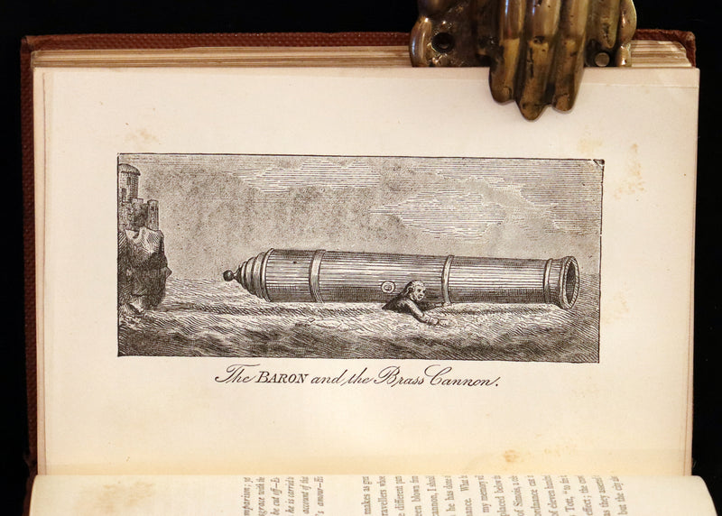 1859 Rare Edition - Travels & Adventures of Baron Munchausen, Extra-Illustrated.