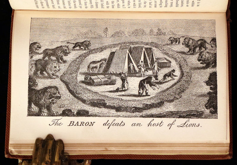 1859 Rare Edition - Travels & Adventures of Baron Munchausen, Extra-Illustrated.