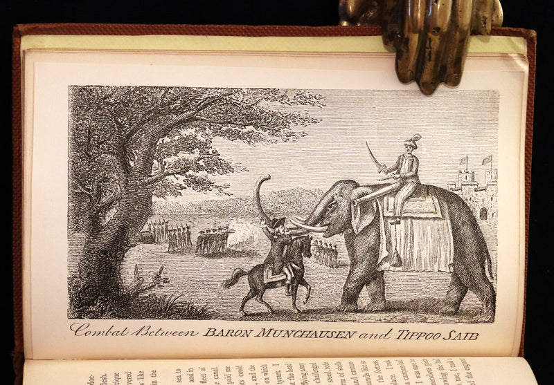 1859 Rare Edition - Travels & Adventures of Baron Munchausen, Extra-Illustrated.