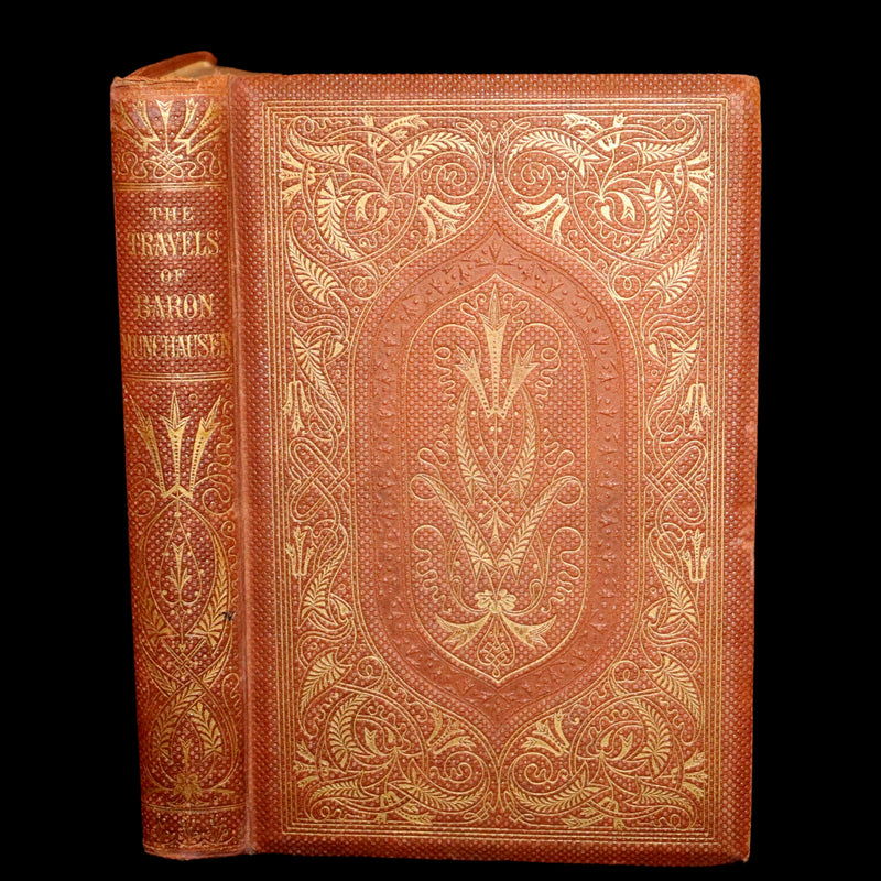 1859 Rare Edition - Travels & Adventures of Baron Munchausen, Extra-Illustrated.
