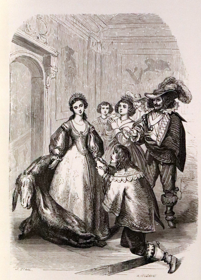 1870 Scarce French Book - Fairy Tales, Contes des Fees by Perrault, Mme d'Aulnoy, and others.