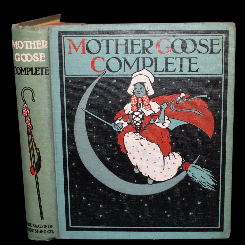 1915 Scarce First Edition - Complete Mother Goose Illustrated by H.B. Matthews and Buzz Ware.