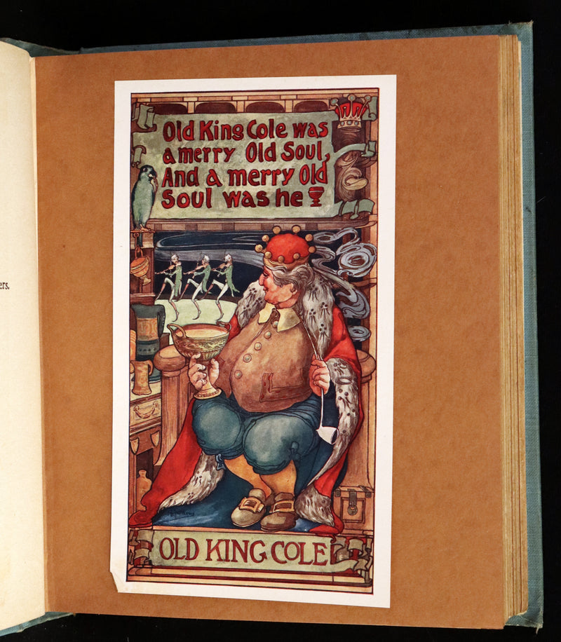 1915 Scarce First Edition - Complete Mother Goose Illustrated by H.B. Matthews and Buzz Ware.