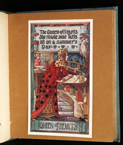 1915 Scarce First Edition - Complete Mother Goose Illustrated by H.B. Matthews and Buzz Ware.