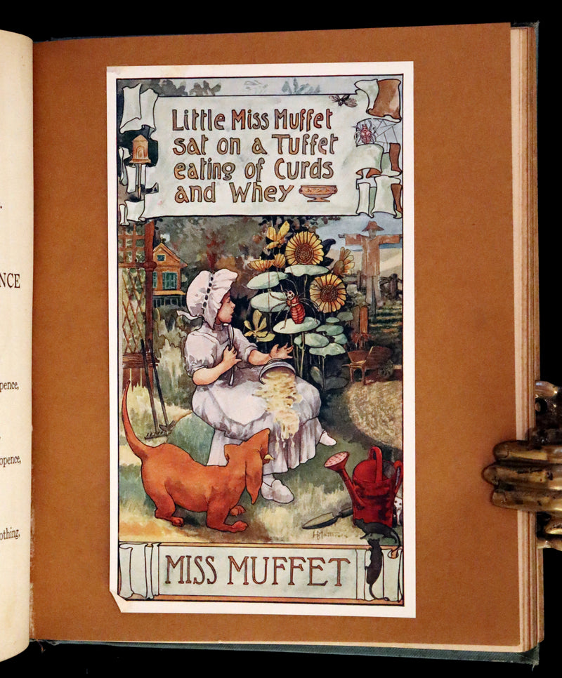 1915 Scarce First Edition - Complete Mother Goose Illustrated by H.B. Matthews and Buzz Ware.