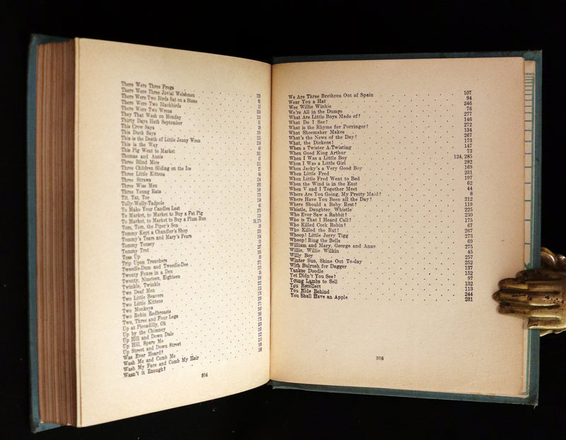 1915 Scarce First Edition - Complete Mother Goose Illustrated by H.B. Matthews and Buzz Ware.