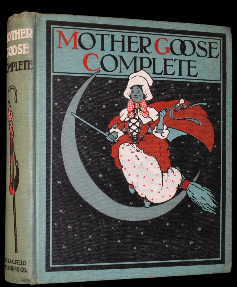 1915 Scarce First Edition - Complete Mother Goose Illustrated by H.B. Matthews and Buzz Ware.