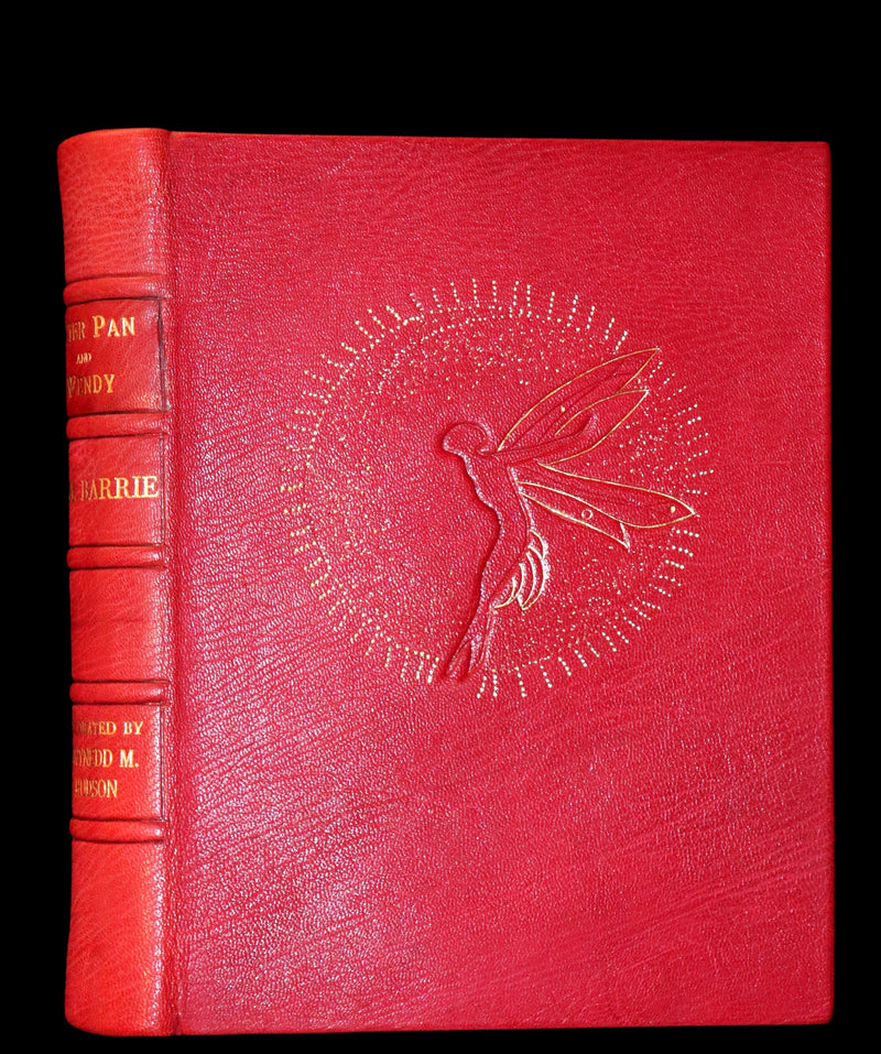 1931 Exquisite Book bound by P. Doyle - Peter Pan & Wendy. First Illustrated Edition by Gwynedd Hudson.