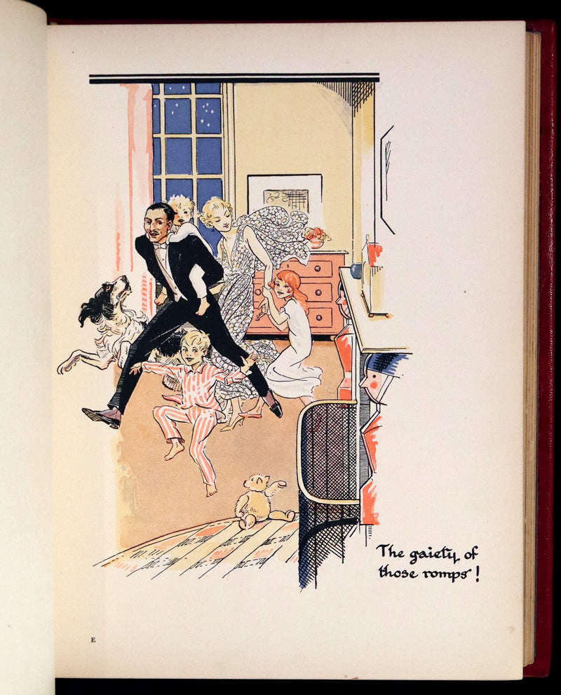 1931 Exquisite Book bound by P. Doyle - Peter Pan & Wendy. First Illustrated Edition by Gwynedd Hudson.