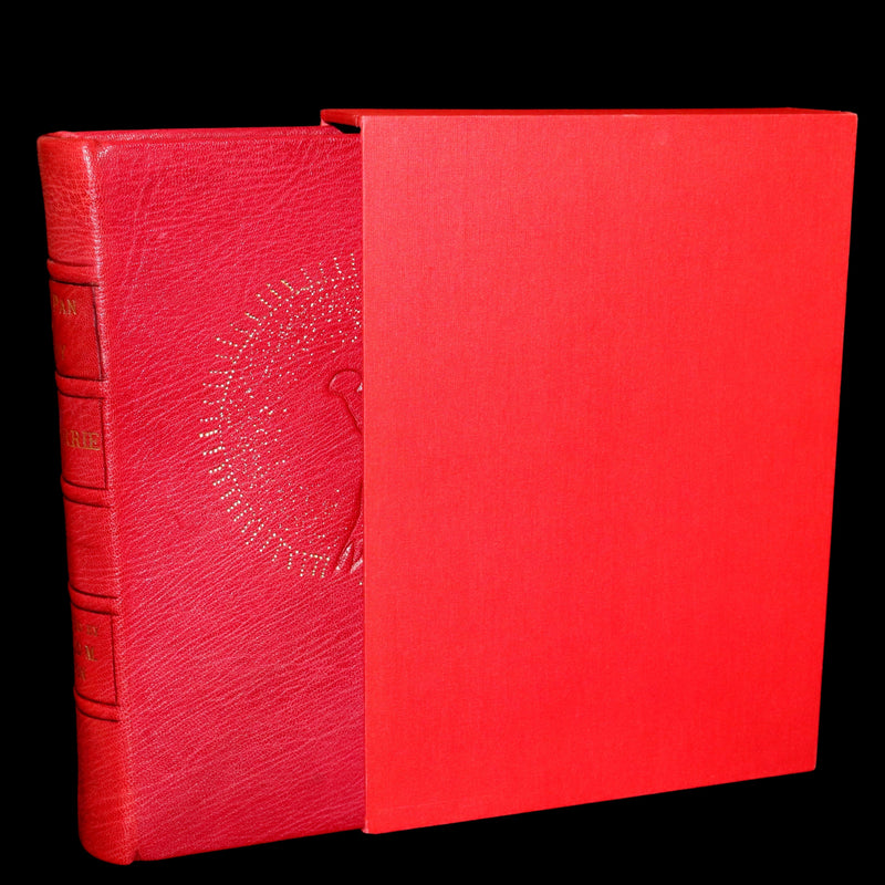 1931 Exquisite Book bound by P. Doyle - Peter Pan & Wendy. First Illustrated Edition by Gwynedd Hudson.