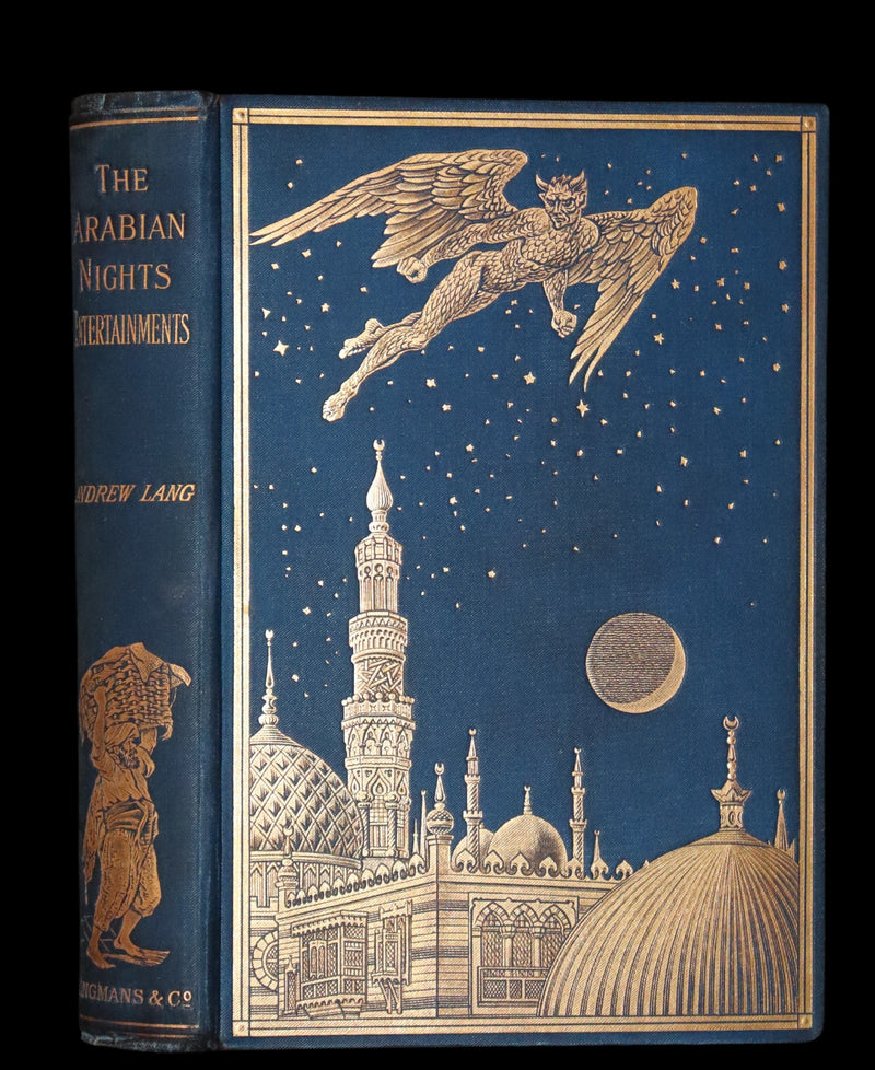 1898 First Edition - THE ARABIAN NIGHTS by Andrew Lang Illustrated by Henry Justice Ford.