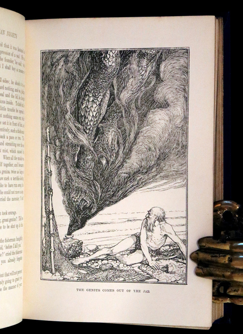 1898 First Edition - THE ARABIAN NIGHTS by Andrew Lang Illustrated by Henry Justice Ford.