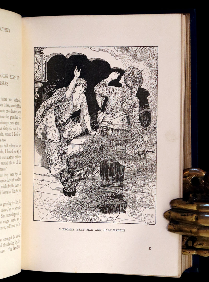 1898 First Edition - THE ARABIAN NIGHTS by Andrew Lang Illustrated by Henry Justice Ford.