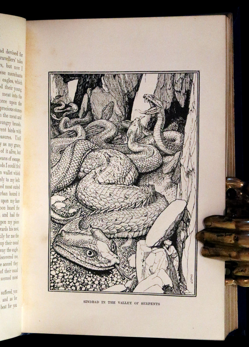 1898 First Edition - THE ARABIAN NIGHTS by Andrew Lang Illustrated by Henry Justice Ford.