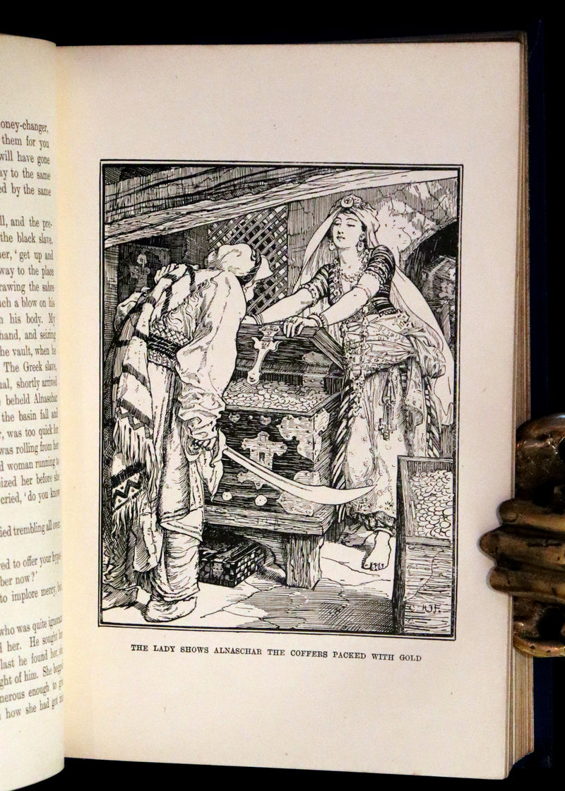 1898 First Edition - THE ARABIAN NIGHTS by Andrew Lang Illustrated by Henry Justice Ford.