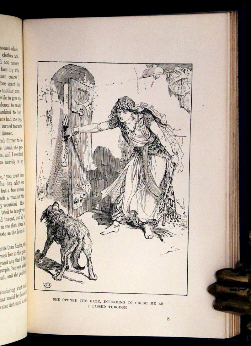 1898 First Edition - THE ARABIAN NIGHTS by Andrew Lang Illustrated by Henry Justice Ford.