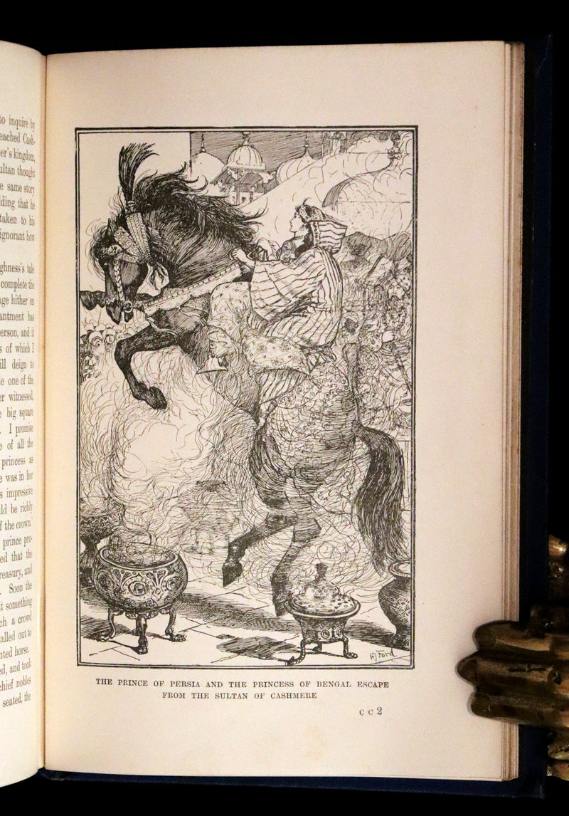 1898 First Edition - THE ARABIAN NIGHTS by Andrew Lang Illustrated by Henry Justice Ford.