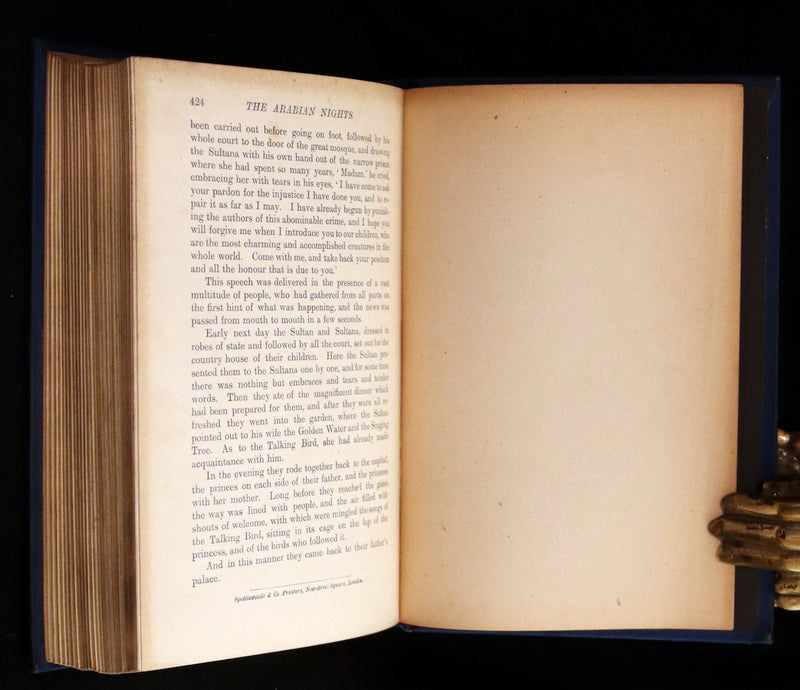 1898 First Edition - THE ARABIAN NIGHTS by Andrew Lang Illustrated by Henry Justice Ford.