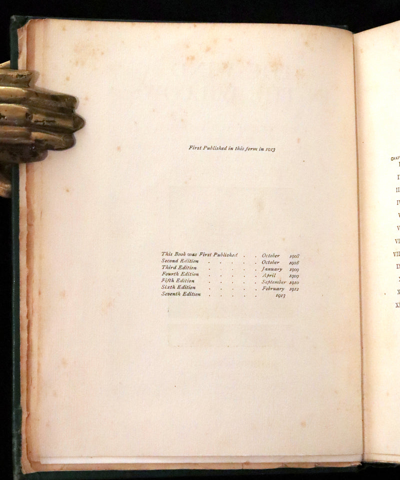 1913 First Edition illustrated by Paul BRANSOM - The WIND IN THE WILLOWS by K. Grahame.