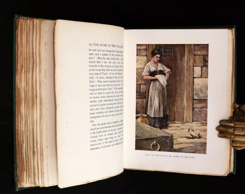 1913 First Edition illustrated by Paul BRANSOM - The WIND IN THE WILLOWS by K. Grahame.