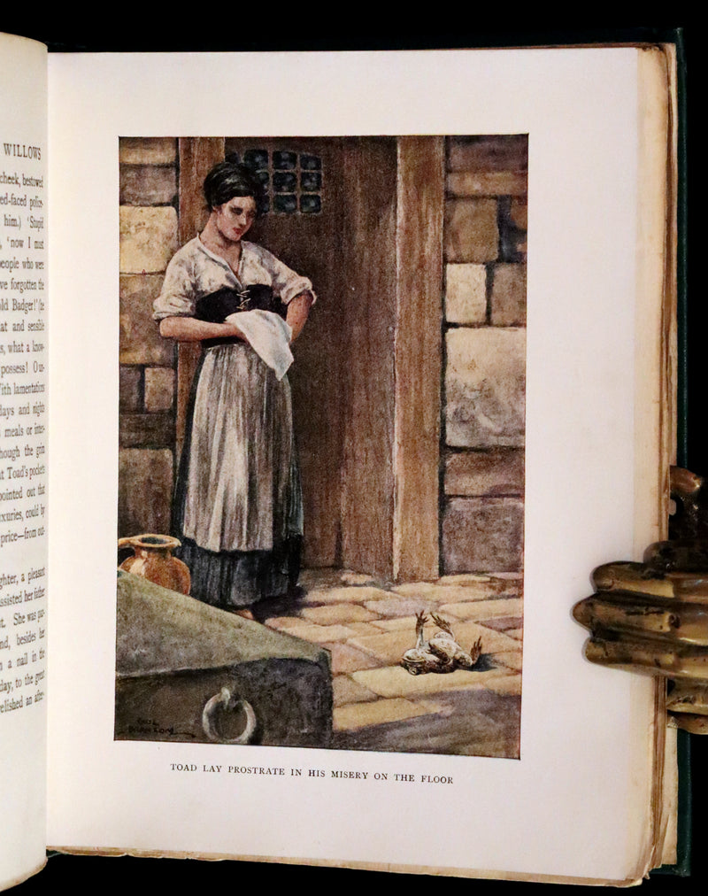 1913 First Edition illustrated by Paul BRANSOM - The WIND IN THE WILLOWS by K. Grahame.