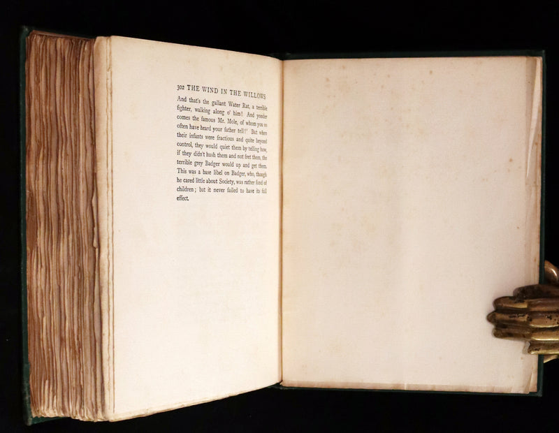 1913 First Edition illustrated by Paul BRANSOM - The WIND IN THE WILLOWS by K. Grahame.