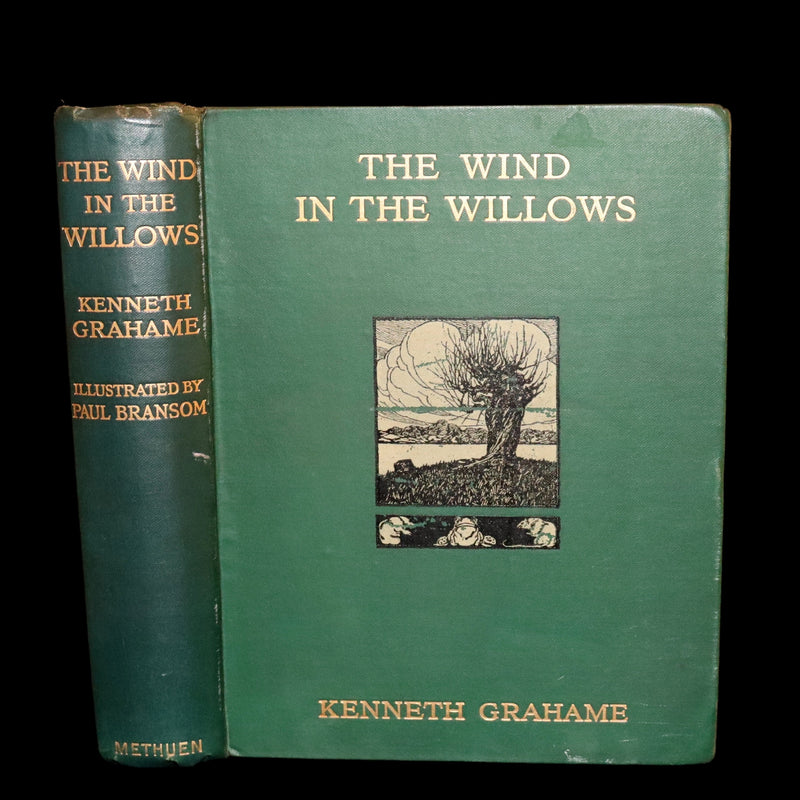 1913 First Edition illustrated by Paul BRANSOM - The WIND IN THE WILLOWS by K. Grahame.