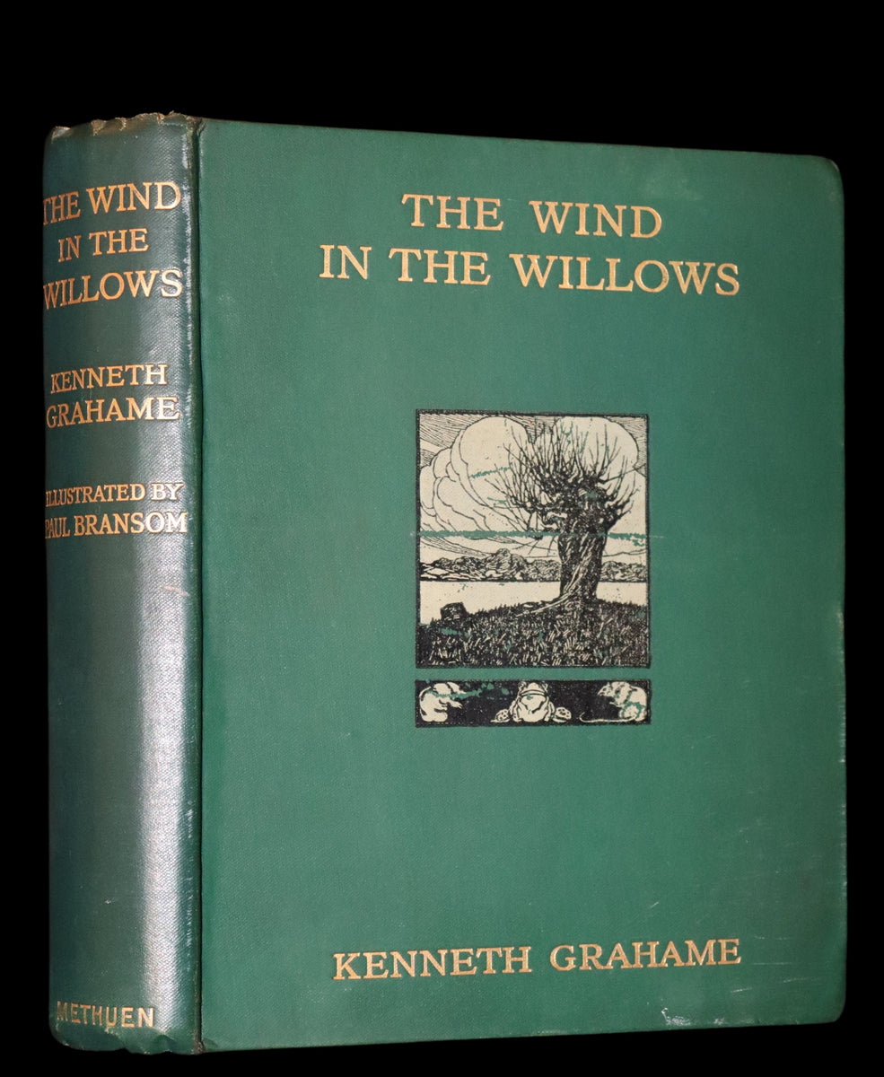 1913 First Edition illustrated by Paul BRANSOM - The WIND IN THE WILLO ...