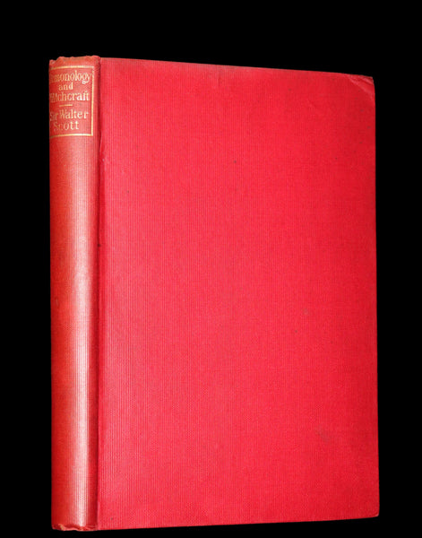 1898 Rare Edition - Letters on Demonology and Witchcraft - WITCHES & FAIRIES. Sir Walter Scott.