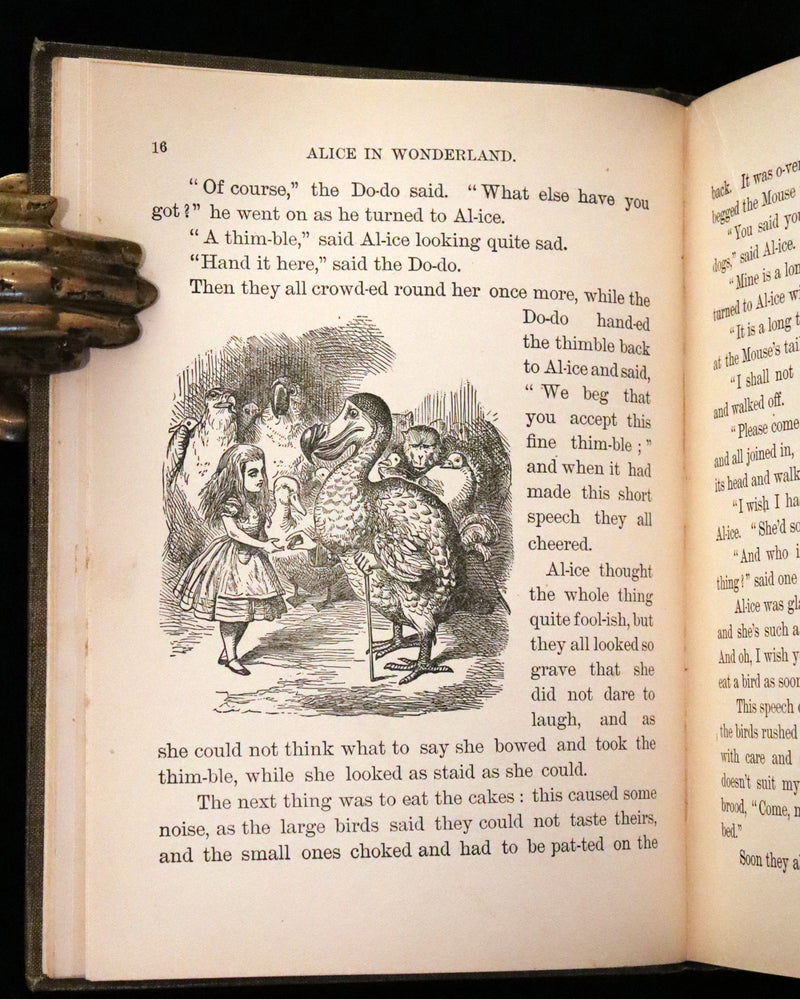 1905 Rare First Edition in Words of One Syllable - Alice's Adventures in Wonderland. Retold by Mrs. J. C. Gorham