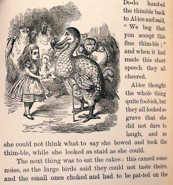1905 Rare First Edition in Words of One Syllable - Alice's Adventures in Wonderland. Retold by Mrs. J. C. Gorham