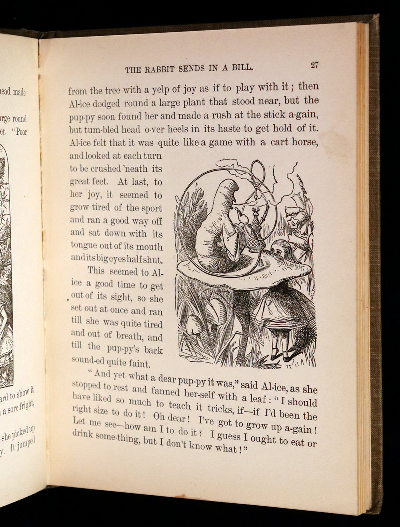 1905 Rare First Edition in Words of One Syllable - Alice's Adventures in Wonderland. Retold by Mrs. J. C. Gorham