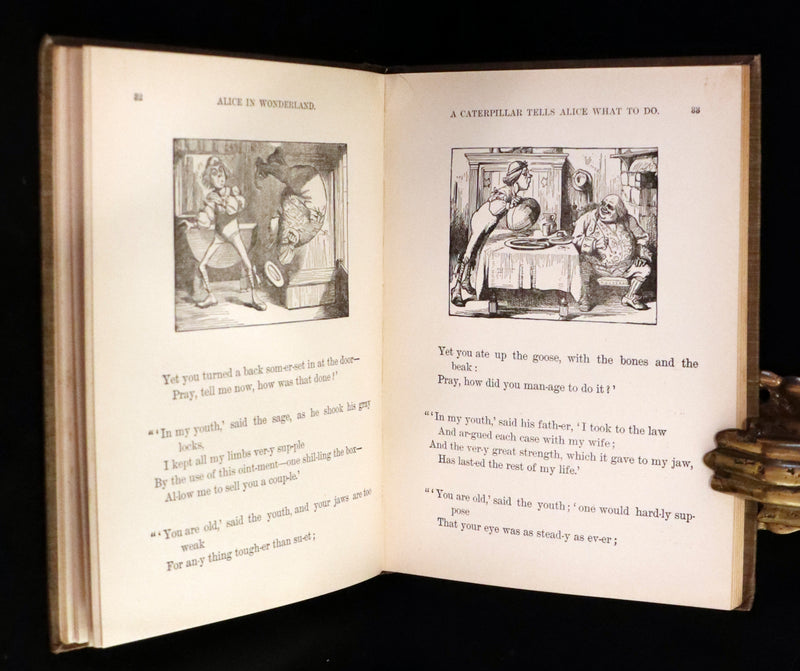 1905 Rare First Edition in Words of One Syllable - Alice's Adventures in Wonderland. Retold by Mrs. J. C. Gorham