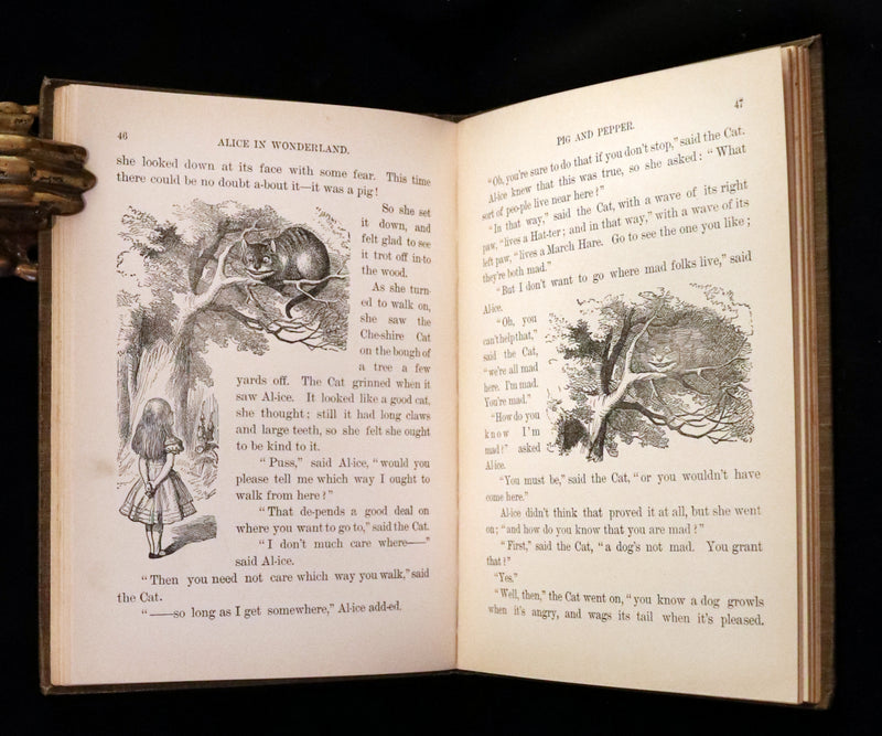 1905 Rare First Edition in Words of One Syllable - Alice's Adventures in Wonderland. Retold by Mrs. J. C. Gorham