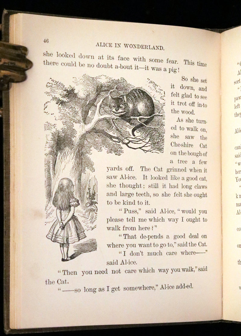 1905 Rare First Edition in Words of One Syllable - Alice's Adventures in Wonderland. Retold by Mrs. J. C. Gorham