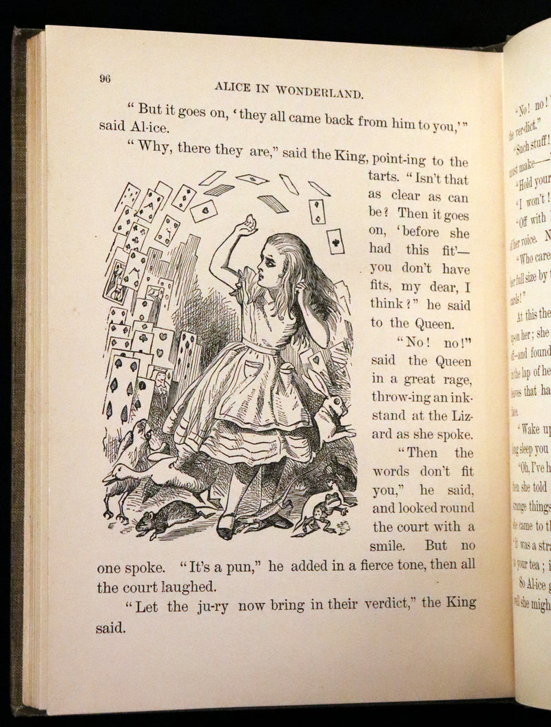 1905 Rare First Edition in Words of One Syllable - Alice's Adventures in Wonderland. Retold by Mrs. J. C. Gorham